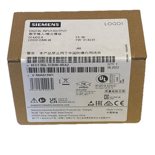 Siemens LOGO! DM8 24 0BA2 SPS-Erweiterungsmodul 24 V/DC1