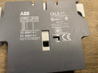 ABB CAL5-11 Hilfskontaktblock für Schütz 2 St. 1 Schließer, 1 Öffner1