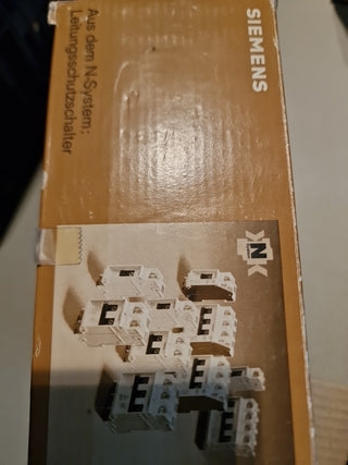 10x Siemens 5SN1 Leitungsschutzschalter NG4A – 4A – neu0