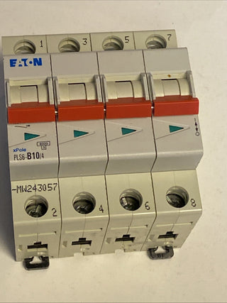PLS6-B10/4-MW 243057 Y7-243057 EATON ELECTRIC LS-Schalter, 10A, 4p, B-Char5
