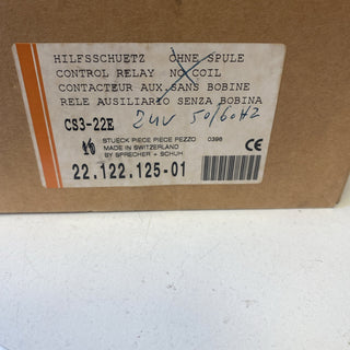 10x Sprecher + Schuh CS3-22E Hilfsschütz / Schütz (Ohne Spule) – NEU & OVP0