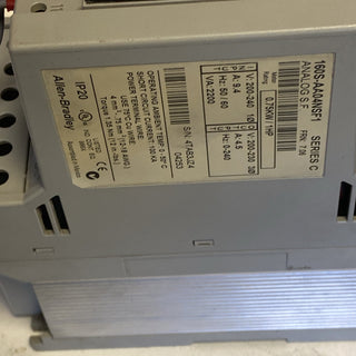 Allen-Bradley 160S-AA02NSF1 Smart Speed Controller SSC 0,37kW 0,5HP – Gebraucht5