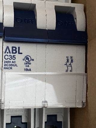 ABL Sursum 2C35UL Kompaktleistungsschalter (MCB) 35A 2-polig – NEU1