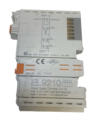 EtherCAT Klemme Beckhoff EL9210-00001