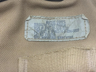 USMC COYOTE MAGAZINE DUMP POUCH, AUFROLLBAR - 8465-01-558-5130 - MOLLE - CIF9