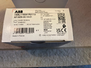 ABB AF16ZB-30-10-21 Schütz 60/50/60 20-60VDC0
