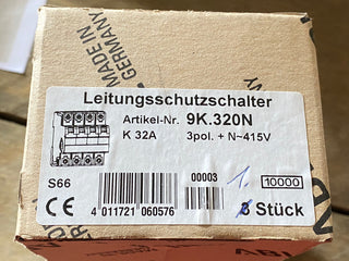  ABL Sursum 9K 320N Leitungsschutzschalter, Sicherungsautomat /4151