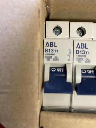 ABL Sursum B13T1 Leitungsschutzschalter B13 13A 1-polig 10kA – neu1