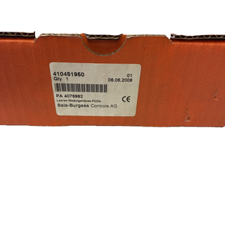 Saia Burgess 410451950 Leergehäuse für PCD Module – NEU & OVP1