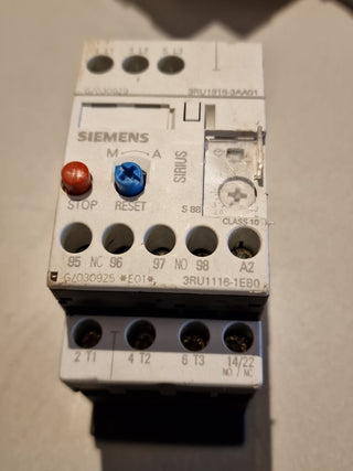 Siemens 3ru1116-1eb0 2 8-4a Überlastrelais0