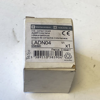 Telemecanique LADN04 Hilfsschalterblock (4 Öffner / NC) – OVP1