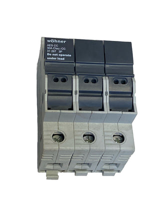 Wöhner AES CC 31297 Sicherungshalter 3P 30A 600V – Gebraucht0