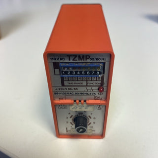 Bircher Zeitrelais TZMP time relay 6A 220V AC 0,1s-10h 176-264V AC Relais0
