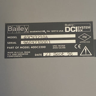 ABB Fischer Porter 40CN3210A | DCP Digital Control Processor | DCI System Modul2