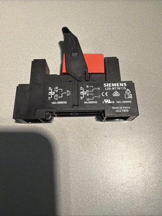 4x Siemens Stecksockel LZS:RT78725 für RT-Relais | 15mm Standard-Sockel11