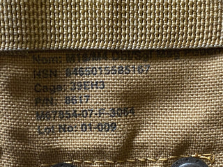 US Army MC MOLLE Double Mag Pouch Coyote Brown NSN 8465-01-558-51676