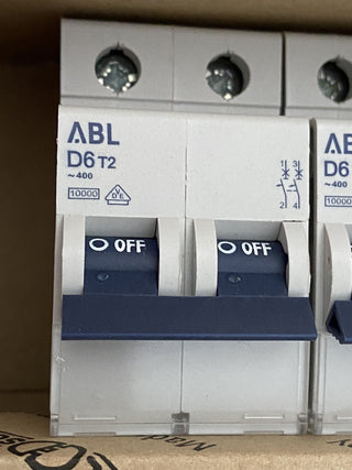 ABL Sursum D6T2 Leitungsschutzschalter, Sicherungsautomat 400V0