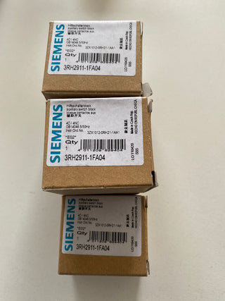 Siemens Indus.Sector Hilfsschalterblock 3RH2911-1FA04 3RH29111FA041
