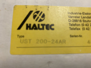 HALTEC UST200-24AR – Industrielle Stromversorgung0