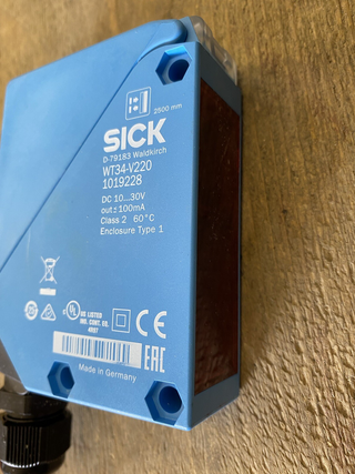 NEU SICK Reflexlichttaster WT34-V220 | 1019228 | OVP kann fehlen1