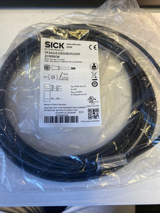 SICK YF2A14-050UB3XLEAX 2095608 M12 Female A-Coded PUR 4x0.34mm1