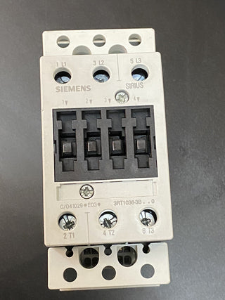 Siemens SIRIUS Leistungsschütz 3RT1036-3BB40 | 22kW | 24V DC | Baugröße S2 | Geb1