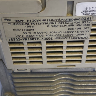 OMRON Frequenzumrichter 3G3EV-A4007MA-CUES1 | Sysdrive Inverter | Gebraucht4