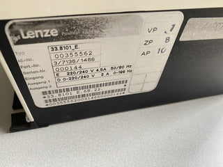 Lenze Frequenzumrichter 8100 33.8101_E Umrichterantrieb Inverter Drive #TOP7