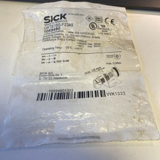 SICK GRTE18S-F2349, Rund-Lichtschranken, GRTE18S-F23490