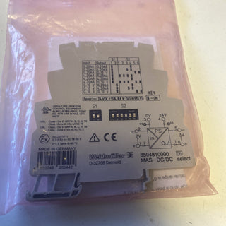 Weidmüller MAS DC/DC select Signalwandler 8594810000 3-Wege-Trenner Analog1