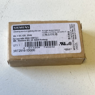 Siemens 3RT2916-1DG00 Diodenbaugruppe DC 12-250V Überspannungsbegrenzer – NEU1
