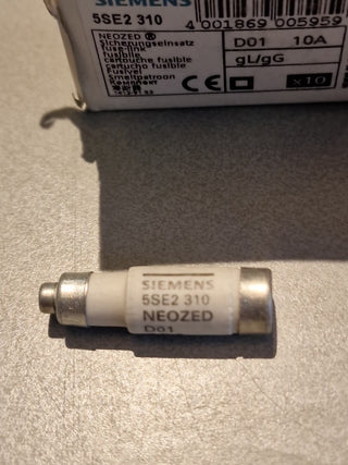 20x Siemens NEOZED D01 Sicherung 10A 400V 5SE2310 neu2