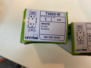 4X Leviton 15-amp-125/250-volt, 2-polig, 3-Draht, Decora Universal Duplex Köcher1