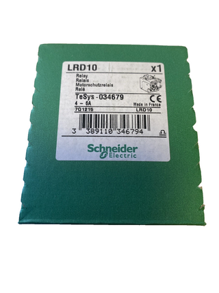Schneider Electric LRD10 Motorschutzrelais 4–6A TeSys geb0