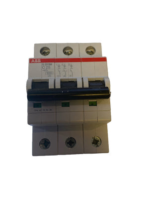 ABB S203M-C25 Sicherungsautomat 3-polig 25A C-Char. 10kA 2CDS273001R0254 Neu OVP2