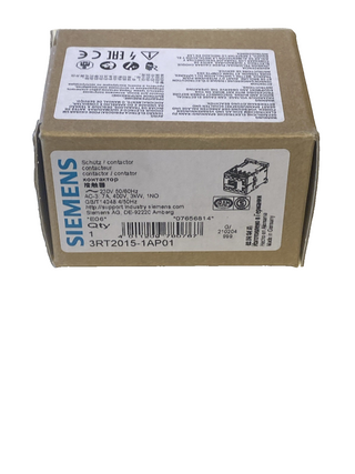 Siemens SIRIUS Leistungsschütz 3RT2015-1AP01 | 3kW 7A | AC 230V Schütz1