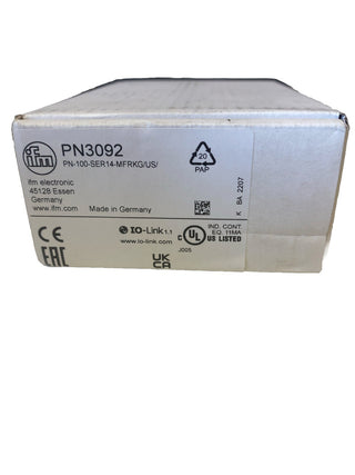 IFM PN3092 Elektronischer Drucksensor 0-100 bar IO-Link NEU & OVP1