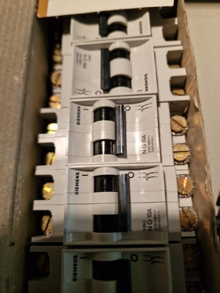 5x Siemens 5SN2 2-polig 10A Leitungsschutzschalter – neu1