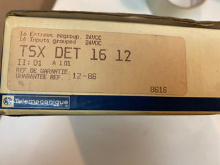 Telemecanique TSXDET1612 | Digitales Eingangsmodul 24V DC | 16 Kanäle | NEU & OV0