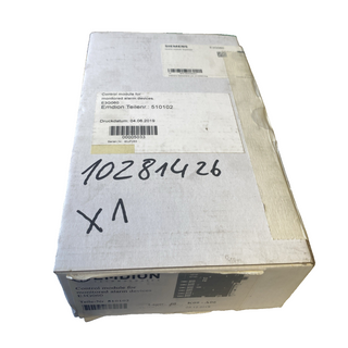 NEU Siemens E3G060 Steuereinschub überwacht – Art. 460514 /BPZ:542539001