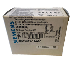 Siemens 3RA1911-1AA00 Verbindungsbaustein neu1