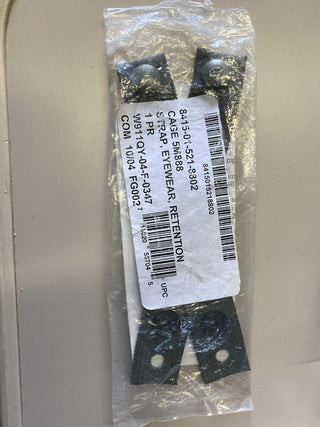 NEU USGI ACH MICH Helm Halteriemen für Schutzbrille (1 Paar) NSN 8415-01-521-8800
