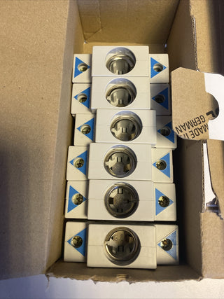 6x WOHNER 63A 380V GNIAZDO A SICHERUNG ID79059 + schrauben und Sicherungen1