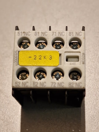 Siemens 3RH1911 Hilfsschalterblock Hilfsschütz SIRIUS Baureihe S00-S12 Gebraucht0
