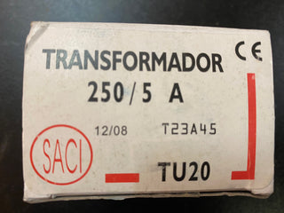 SACI Rhona TU20 Stromwandler – 250/5A – Art. 356110 – NEU1