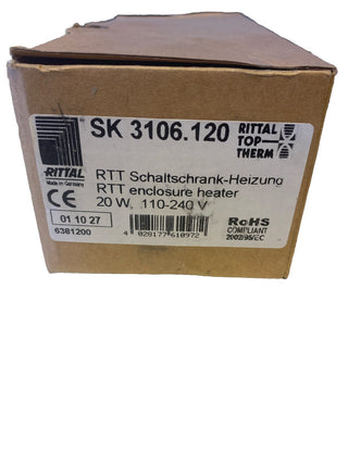 Rittal SK 3106.120 Schaltschrankheizung / Panelheizung 110-240V 20W NEU2