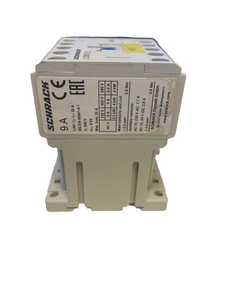 Schrack TeSys / Mini-Schütz LZDM0925 3-polig 9A 24VDC 1 Öffner Gebraucht3