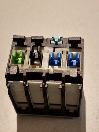Siemens 3RH1921-1LA11 Hilfsschalterblock Hilfsschütz 1NO+1NC S0-S12 Gebraucht4