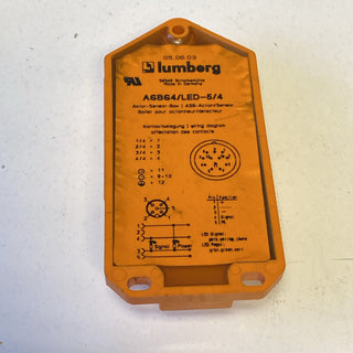 ASBS 4/LED 5-4 Verbindungszentrale M12 PIN: 5 Buchse 4A -15-80°C IP67 60VDC LUMB5