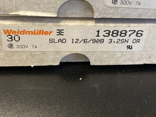 30x Weidmüller SLAD 12/6/90B 3.2SN OR Stiftleiste 12-polig 5.08mm – Neu0